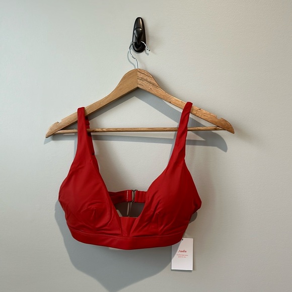 NWT Tahiti bikini Top in chili pepper M - Picture 3 of 9